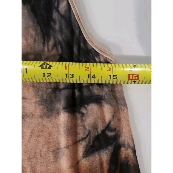 retro-inspired tie-dye Tank Top By renee C 100% Cotton  USA BOHO RETRO Style  Sm - Picture 4 of 7